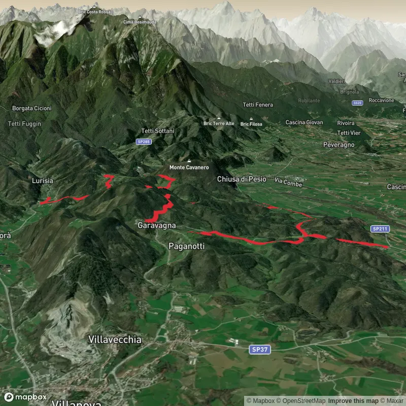Giro ad Anello via Lago di Pianfei