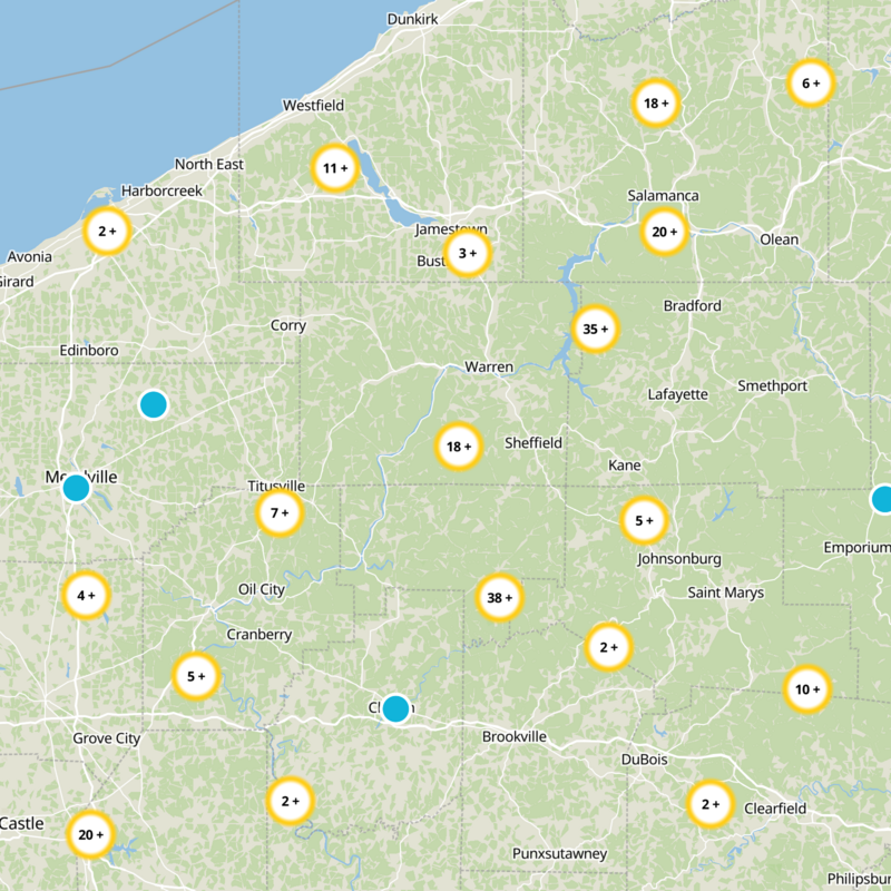 Warren County Static Map