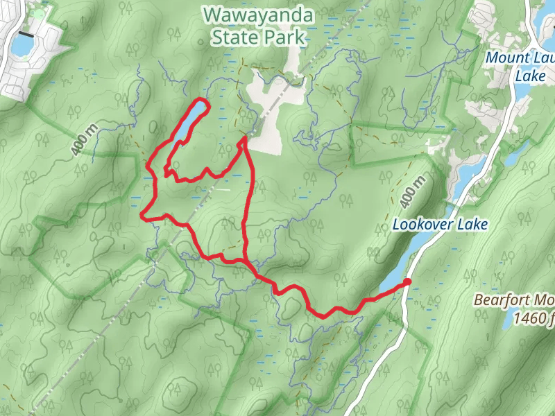 NJ State Long Trail and Hemlock - Load Loop