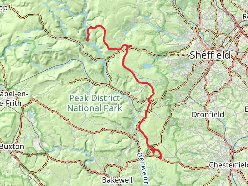 Hike on 9 Edge Peak District Walk thumbnail