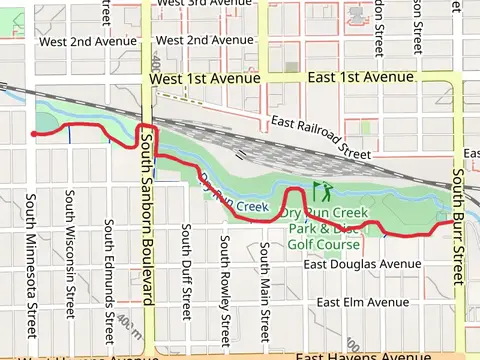 Dry Run Creek Path