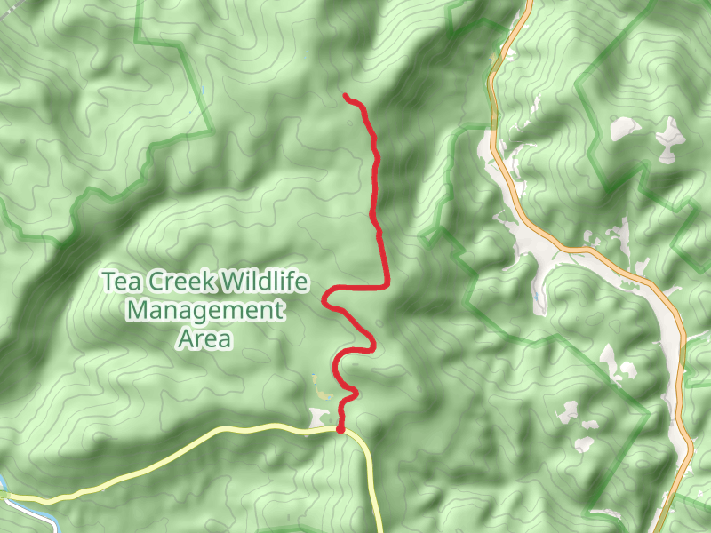 Highland Scenic Highway Trail - North