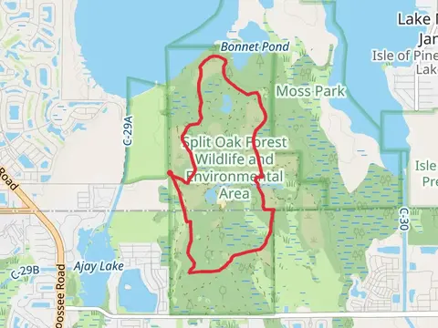 North-South and Lake Loop Trail