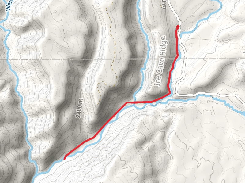 Piedra River Trail Out and Back