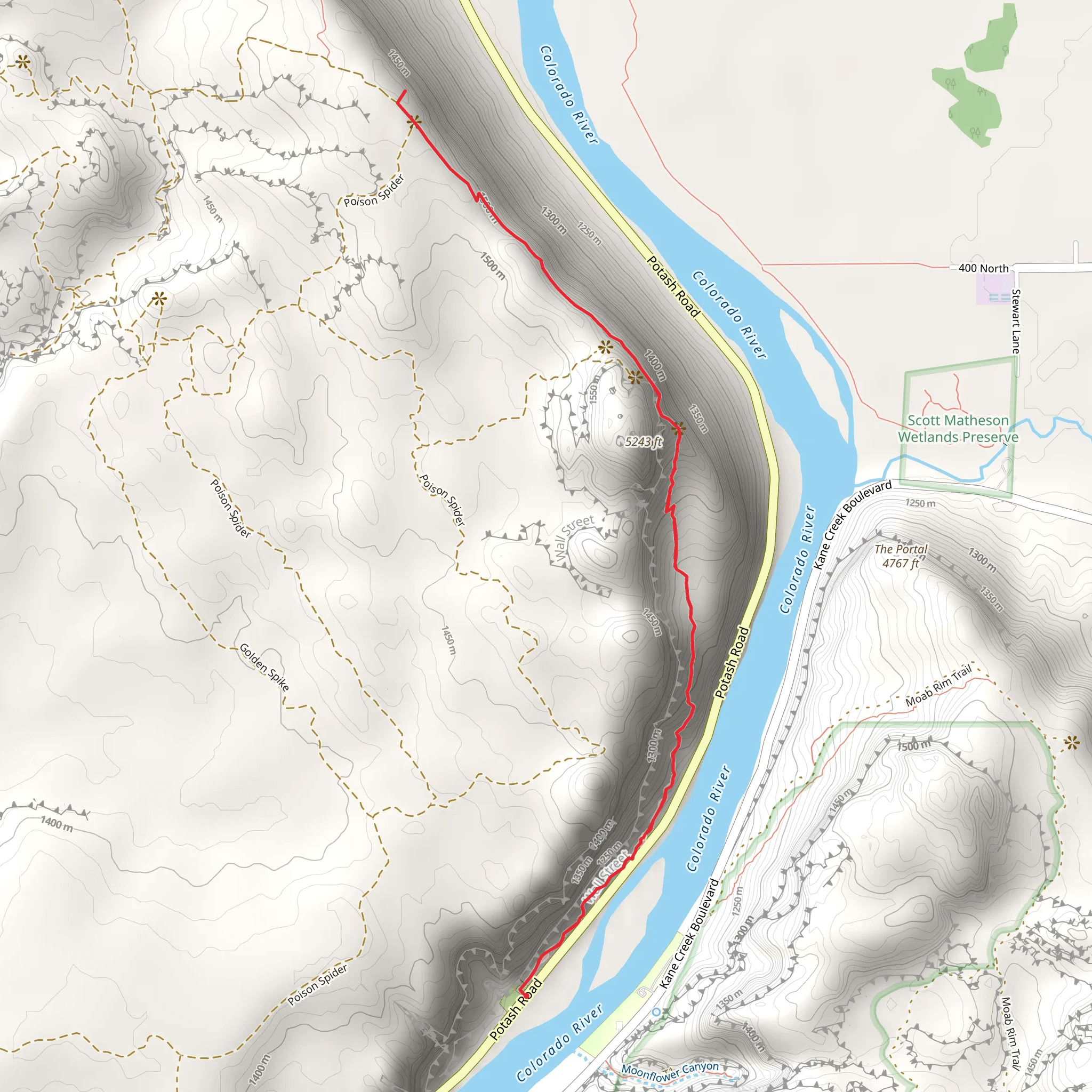 Portal Trail mobile static map