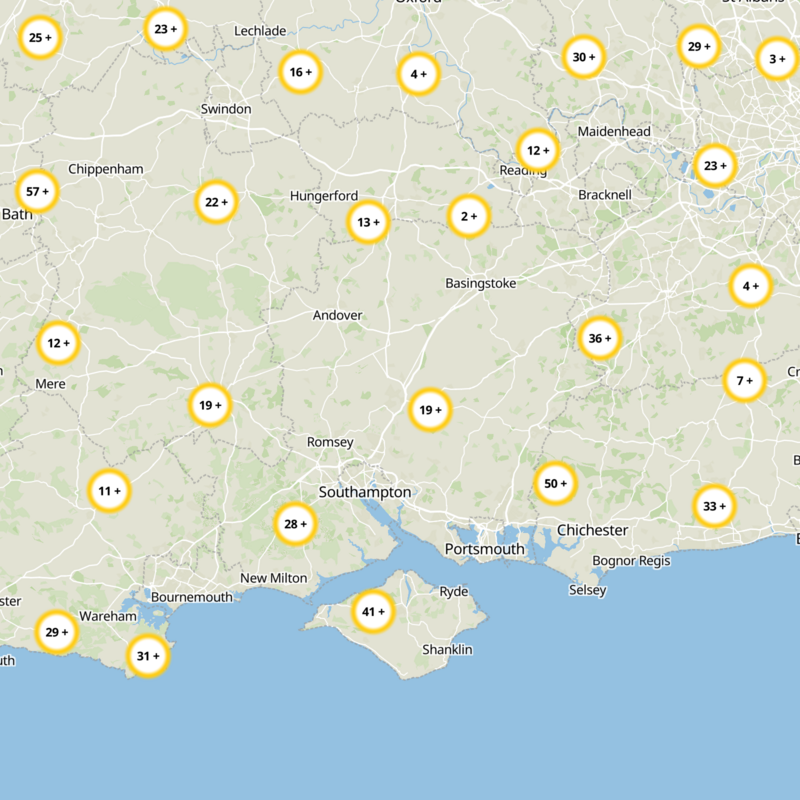 Hampshire Static Map