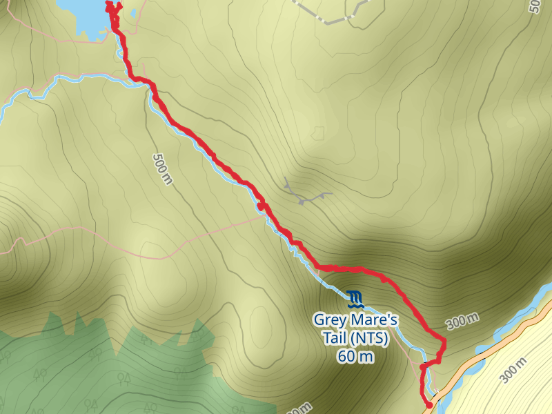 Hike on Grey Mare's Tail thumbnail