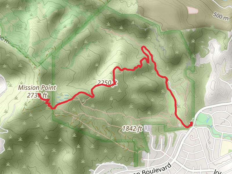Mission Point Trail | Los Angeles County | California