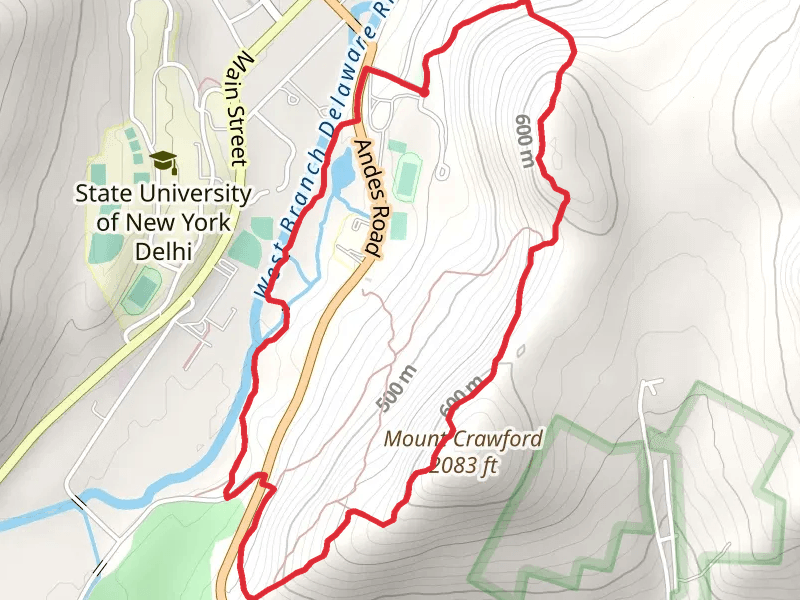 Mount Crawford and Smith Pond Loop via Gribley Trail