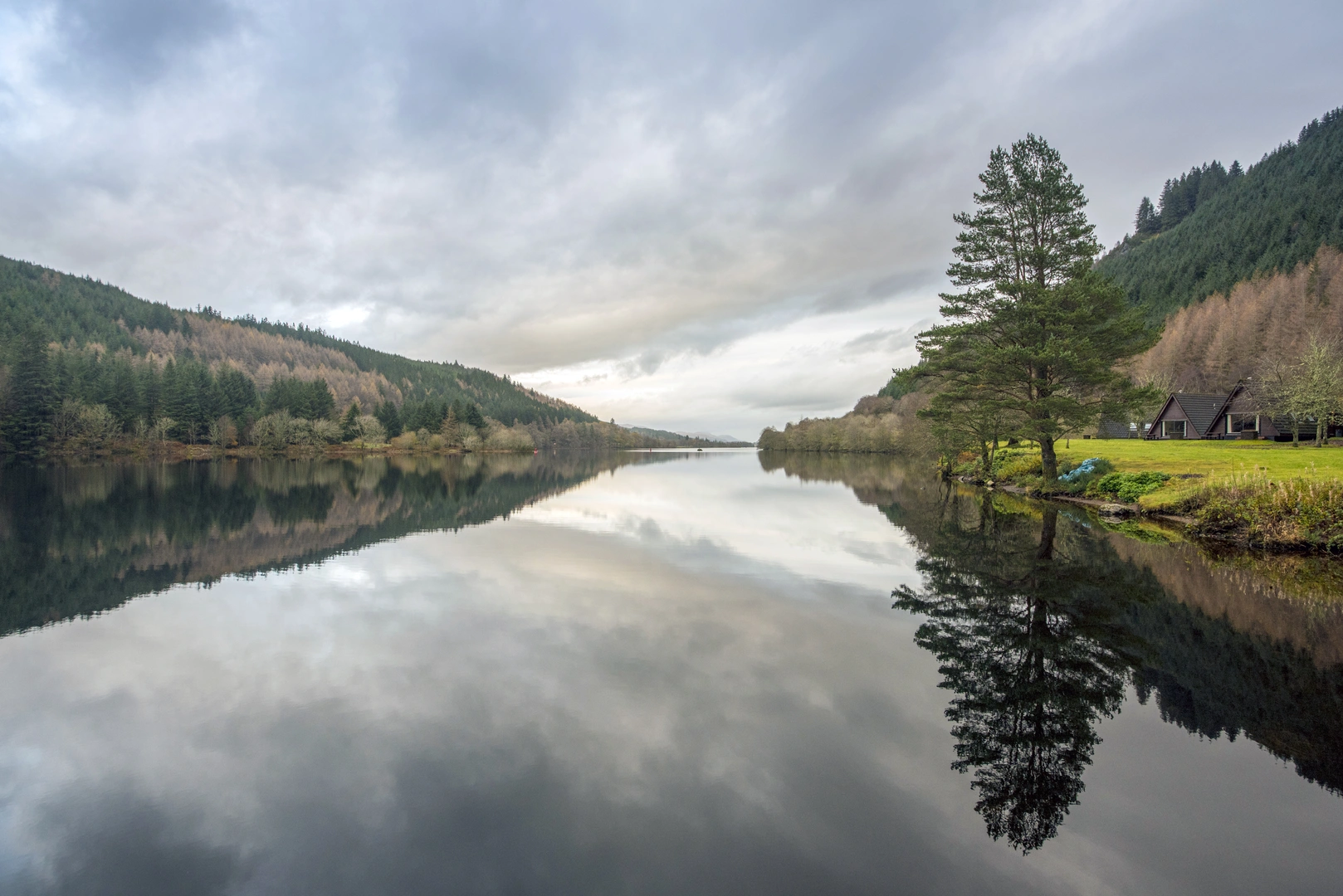 An image depicting the trail Laggan to Aberchalder via Great Glen Way and its surrounding area.