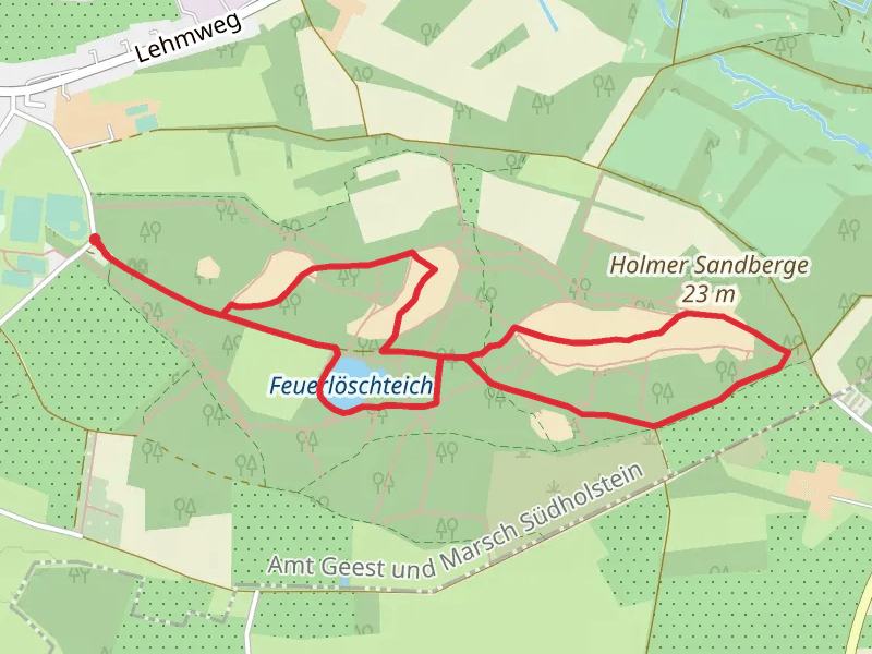 Feuerloeschteich via Suelldorf