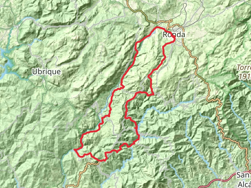 GR 141 Gran Senda de la Serranía de Ronda
