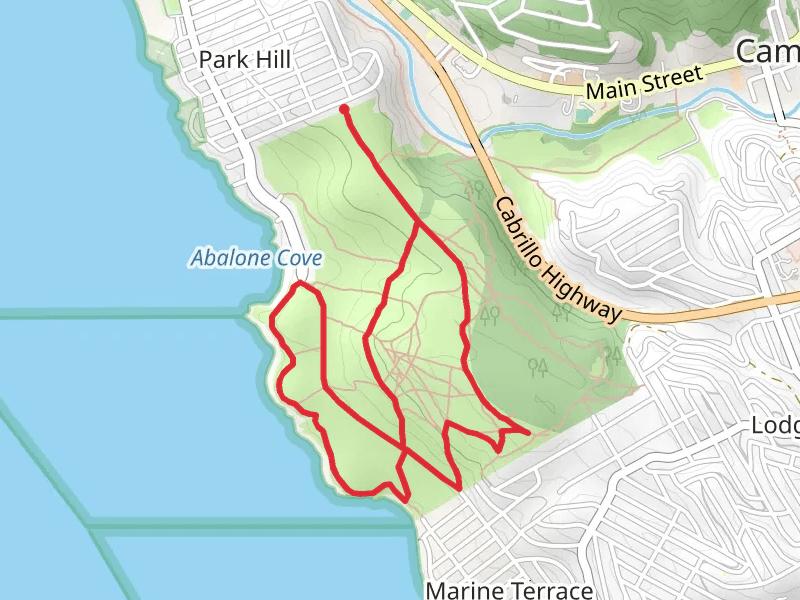 Victoria Way, Bluff and Dolphin Loop Trail
