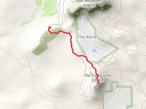 The Cockscomb via Cockscomb Trail