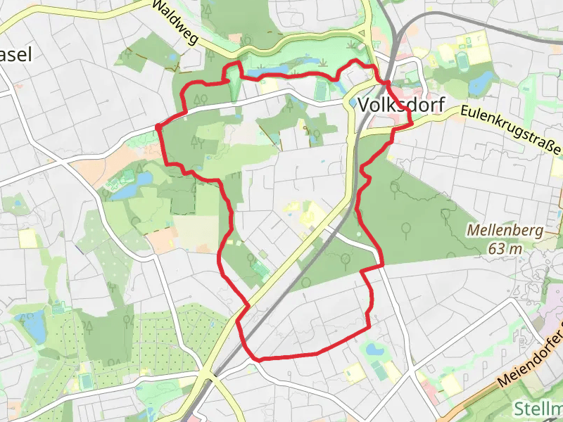 Grosser Teich via Hundeauslaufzone
