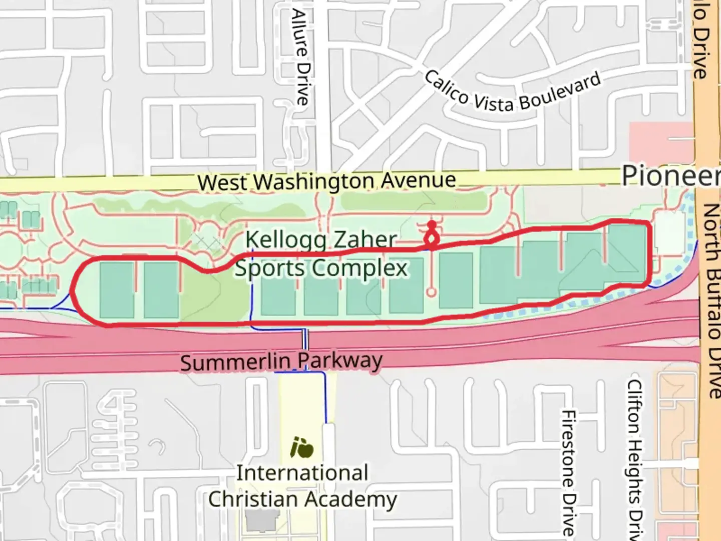 An image depicting the trail Bonanza Loop Trail and its surrounding area.