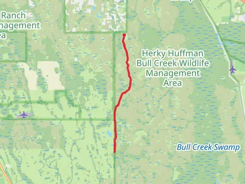 White Trail from Crabgrass Road