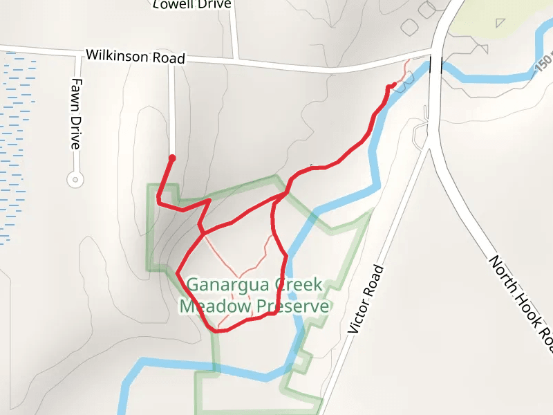 Ganargua Creek Meadow Preserve Loop