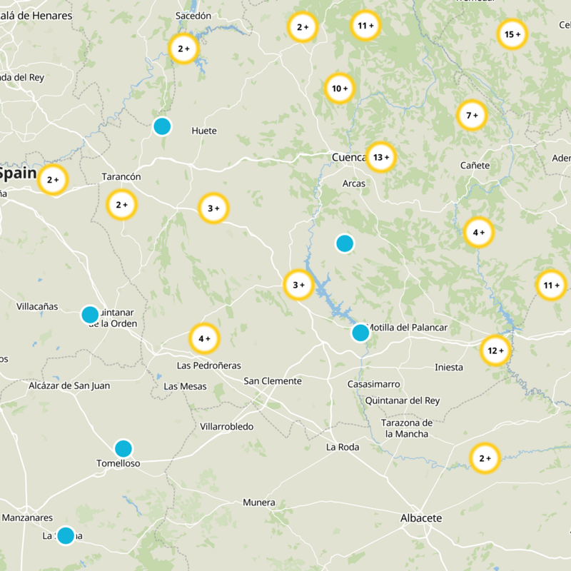 La Almarcha Static Map