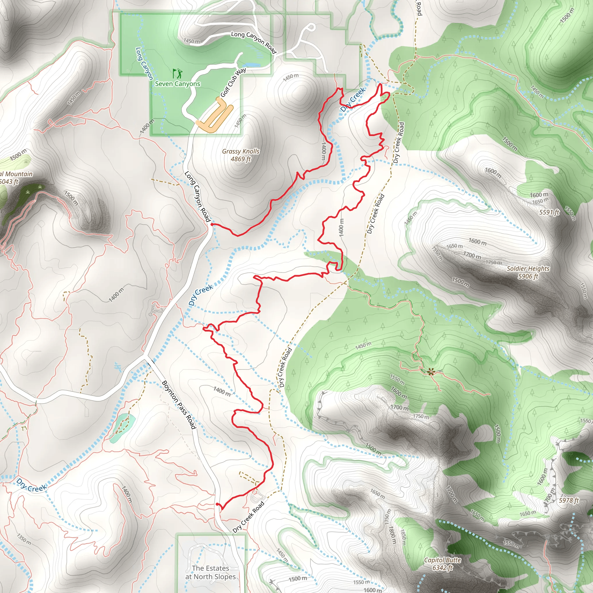 Chuckwagon Trail mobile static map