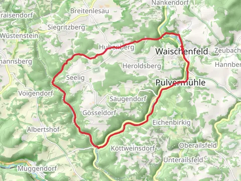 Waischenfeld Loop via Rabeneck