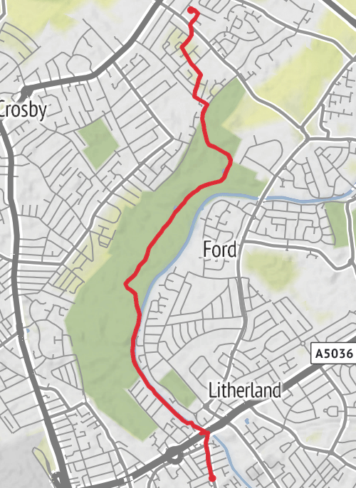 Hike from Seaforth mobile static map
