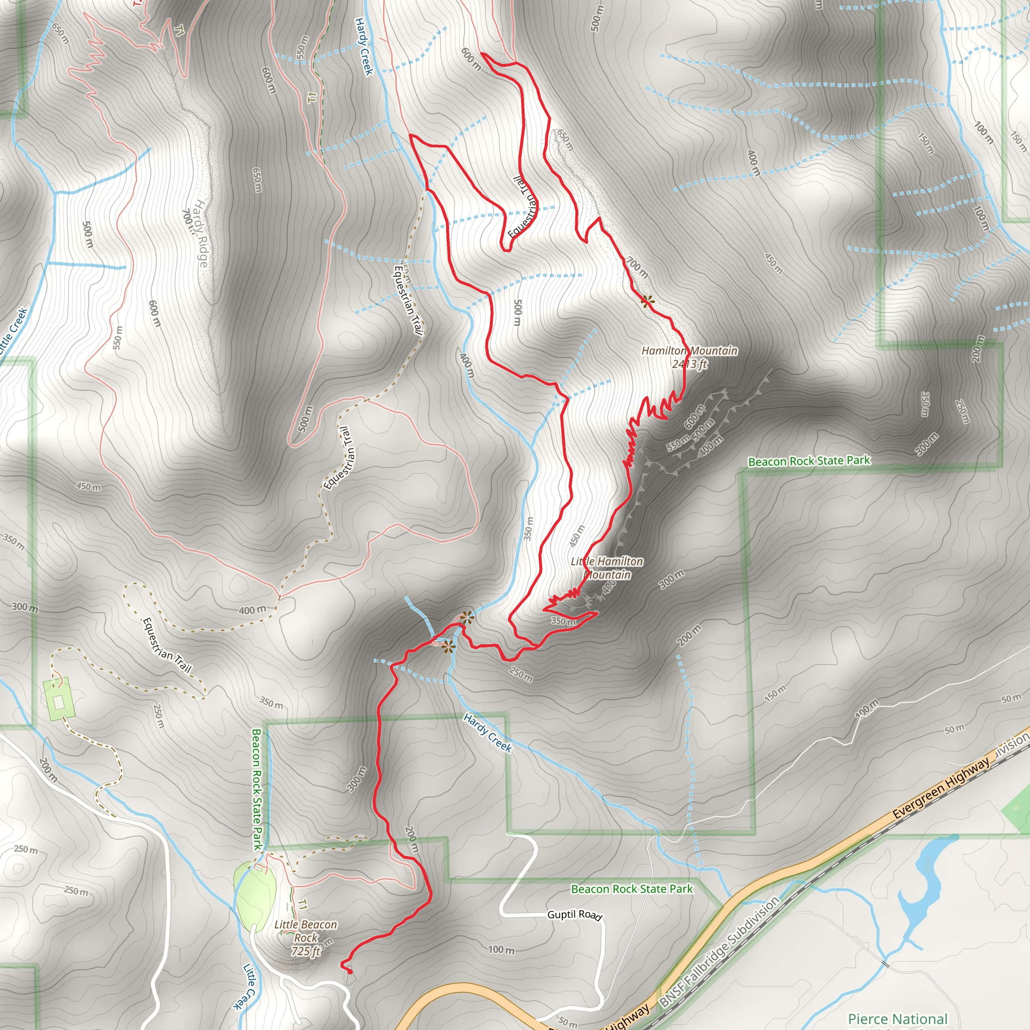 Little Hamilton Mountain and Hamilton Mountain Loop Trail | Skamania