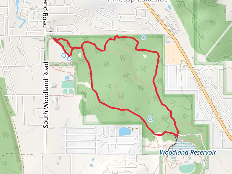 Turkey Track, Bog Springs and Hitching Post Loop Trail