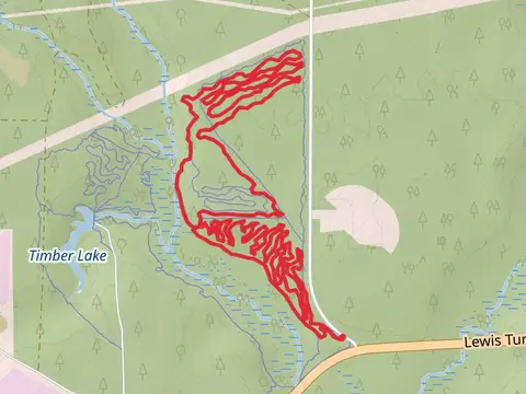 Lightwood Knot Creek - Timber Lake Trail