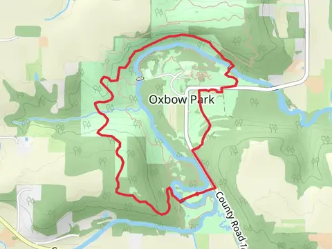 Oxbow Park - Zumbro - Maple Loop Trail