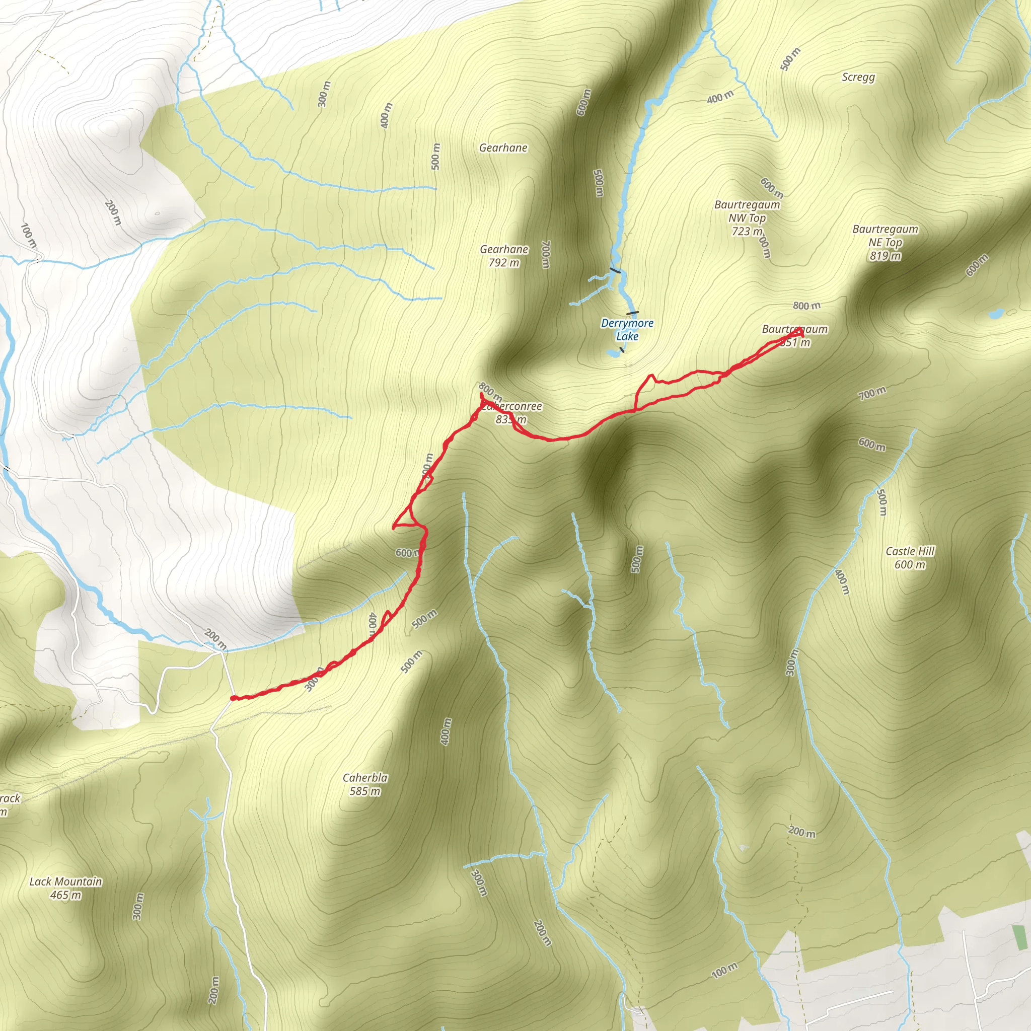 Dingle Peninsula mobile static map