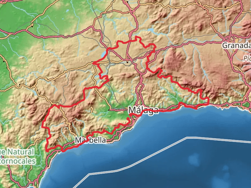 GR 249 Gran Senda de Málaga