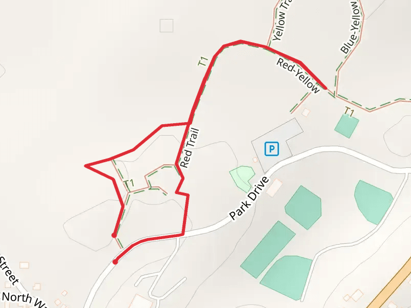 Park Drive - Red - Yellow Trail