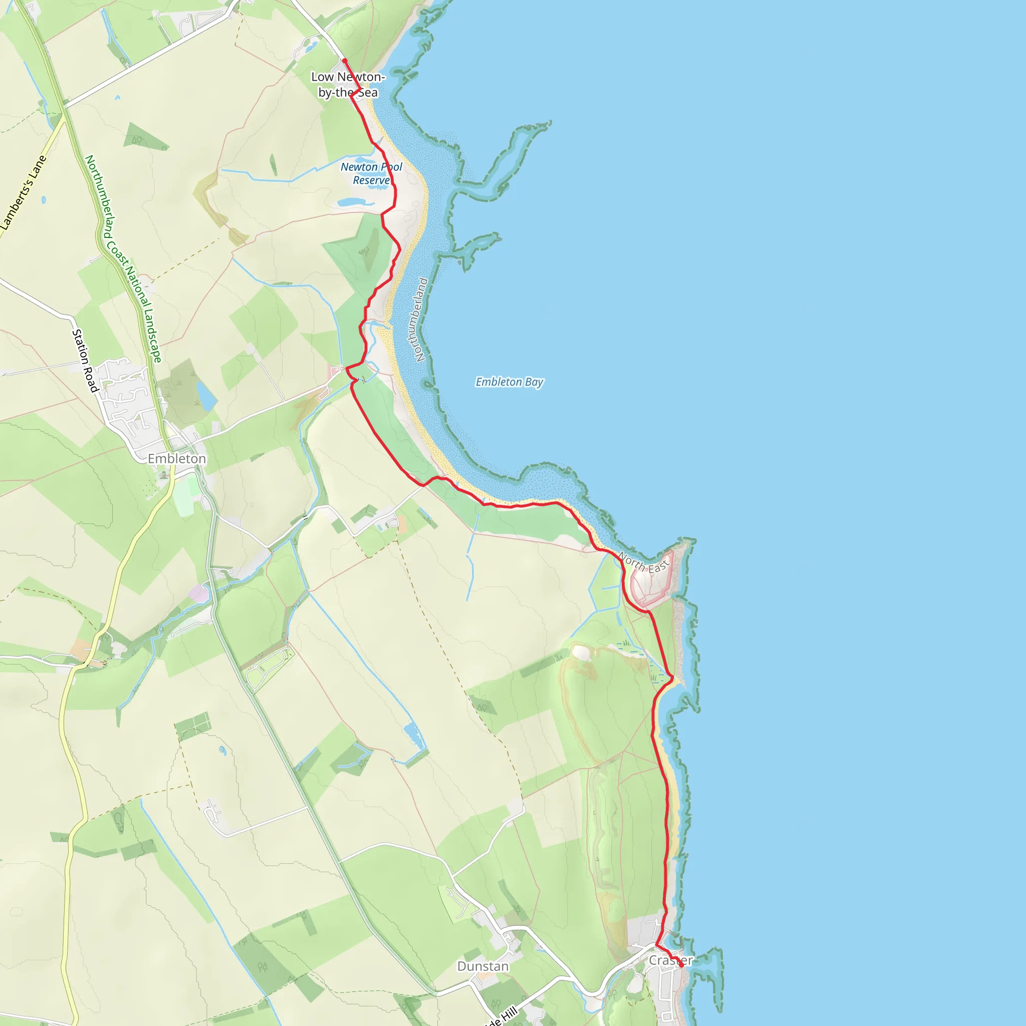 Hike to Crastor mobile static map