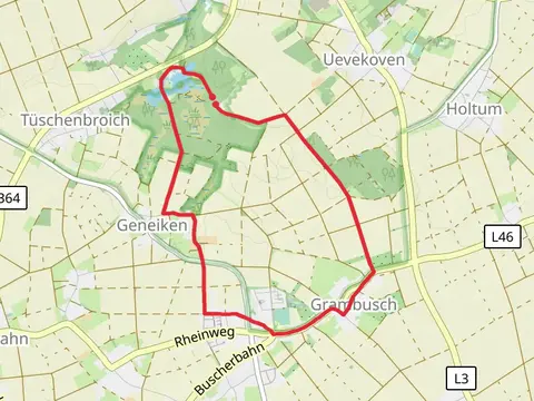 Schlossweiher via Tueschenbroicher Runde