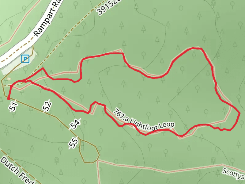 Lightfoot Loop Trail