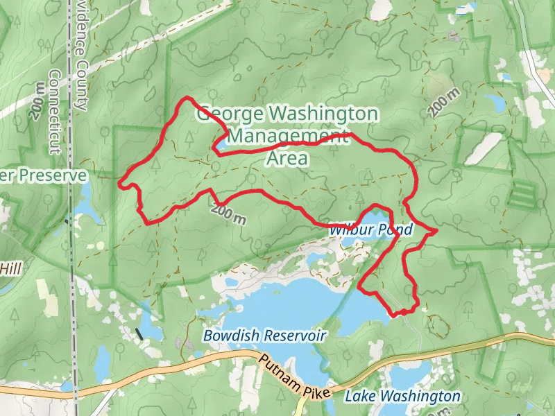 George Washington Orange Loop Trail