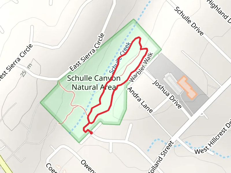 Warbler and Virginia Witte Way Loop Trail