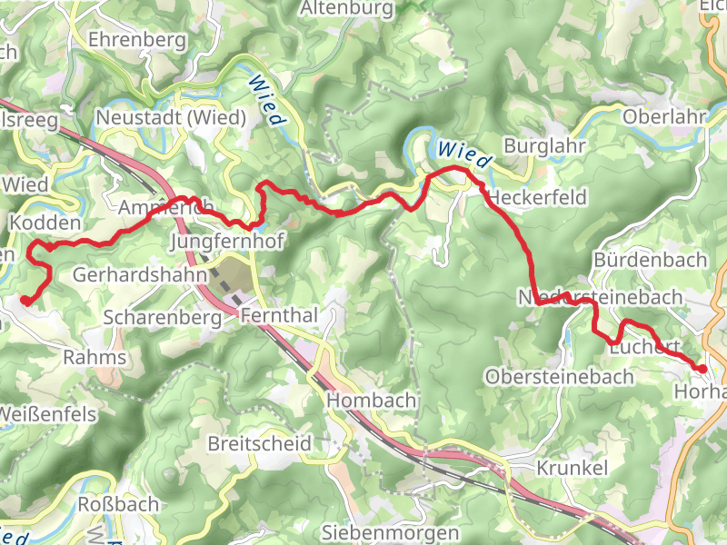 Horhausen to Strauscheid Walk