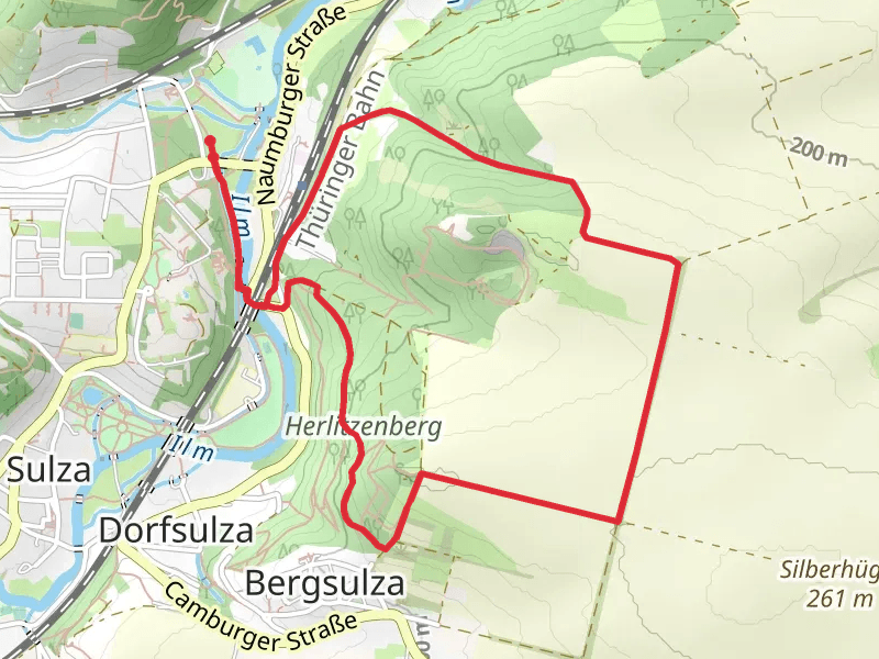 Herlitzenberg and Wachwisch Rastplatz Loop