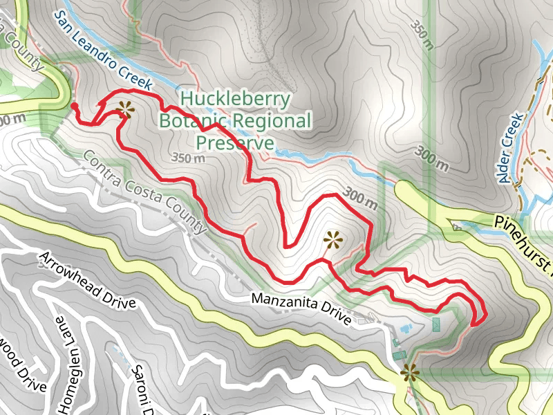 Lower and Upper Huckleberry Loop Trail