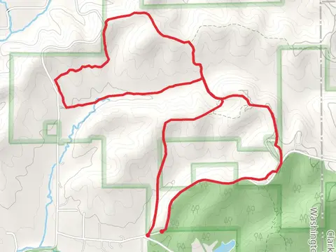 Clark State Forest Horse Loop Trail