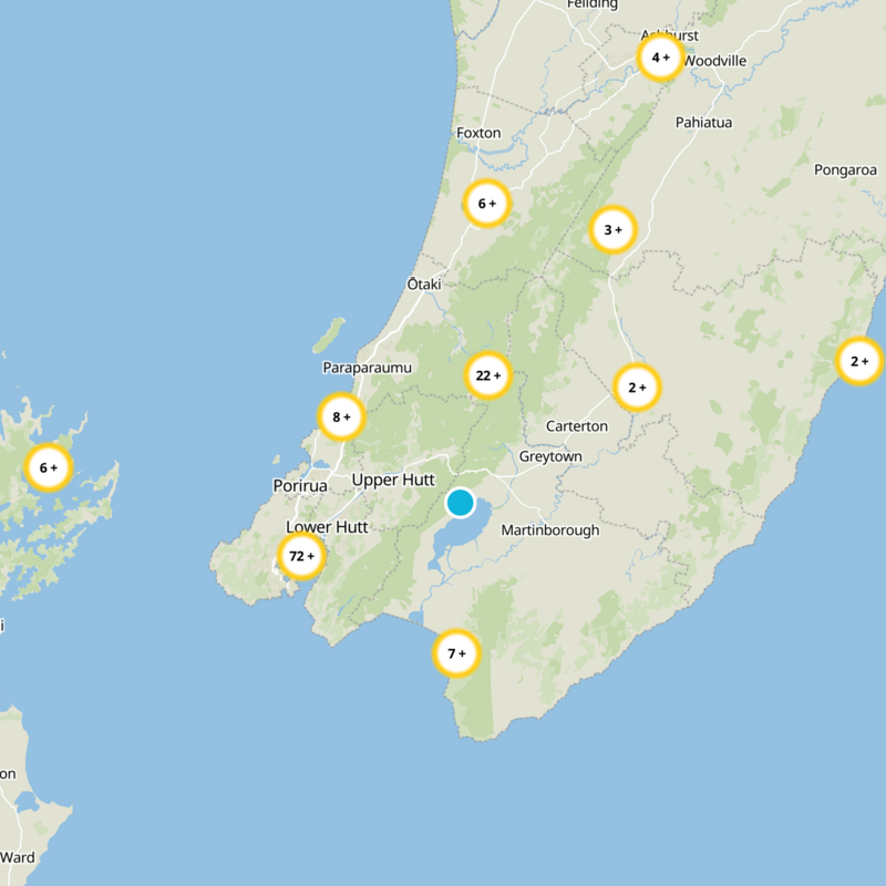 Upper Hutt City Static Map