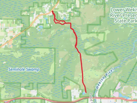 Atula Road - Florida Loop Trail