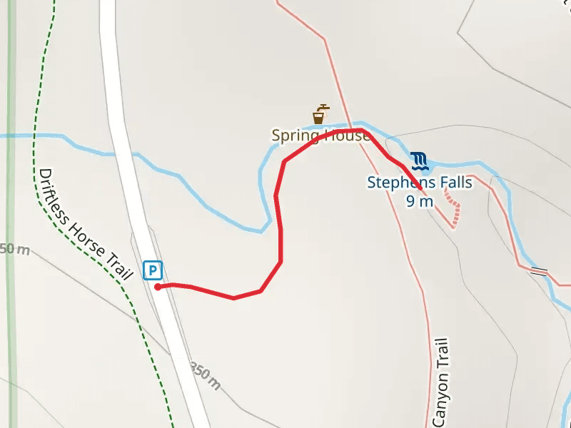 Stephens Falls Trail