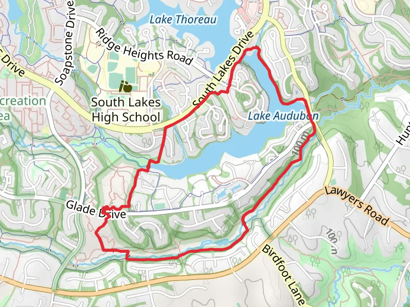ADA Trail, Cross Country Trail and Turquoise Loop Trail