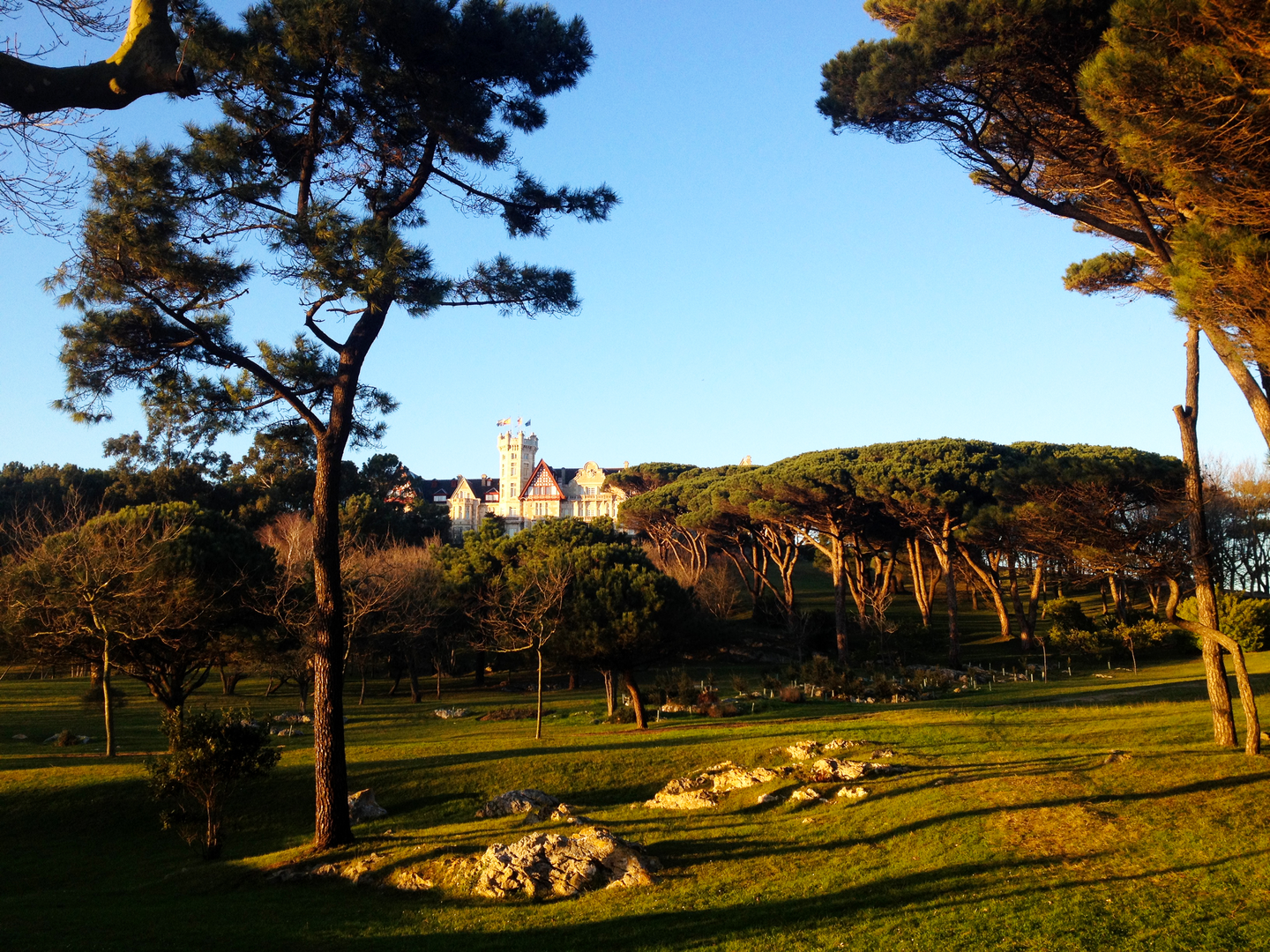 An image depicting the trail Parque de La Magdalena Loop and its surrounding area.