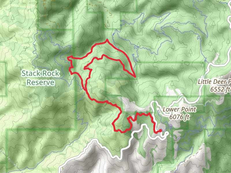 Sinker Creek and Stack Rock Loop