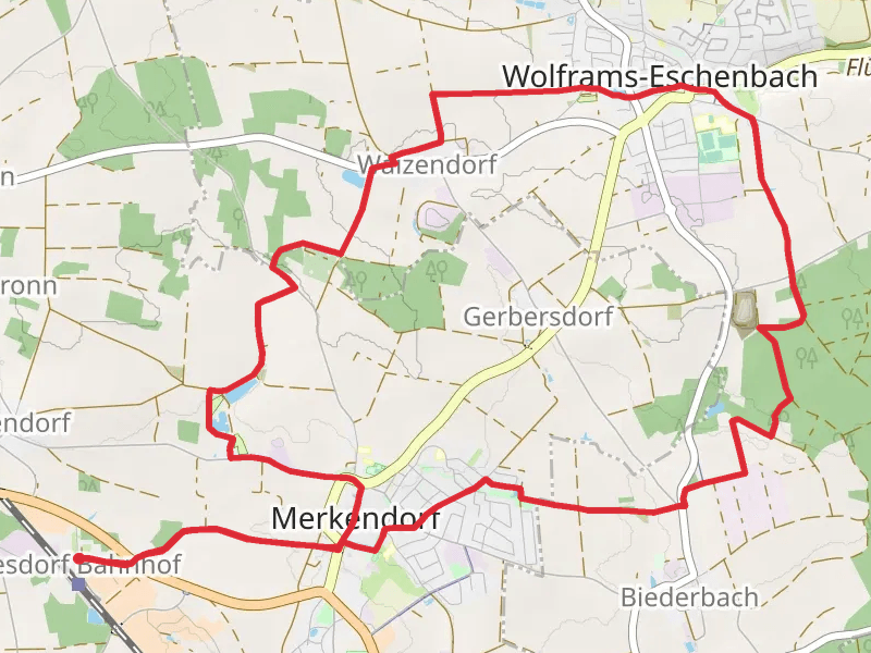 Merkendorf to Wolframseschenbach Loop