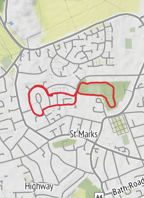 Windsor and Maidenhead Walking mobile static map